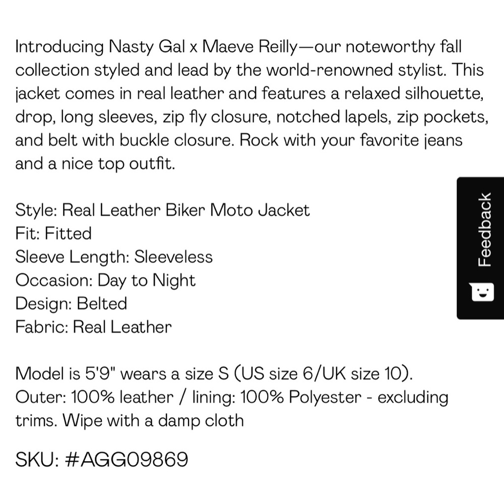 Real leather jacket - Picture 12 of 14